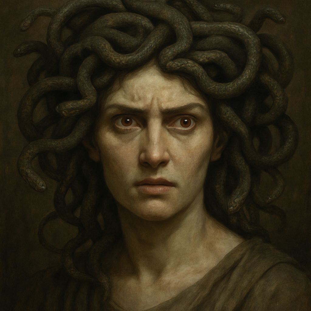 Medusa: A Gorgona Mais Famosa da Mitologia Grega e Sua Transformação Trágica
