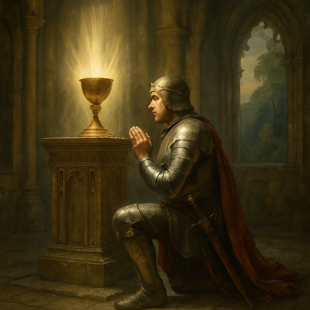 Percival e o Santo Graal: A Jornada do Cavaleiro Mais Puro da Távola Redonda