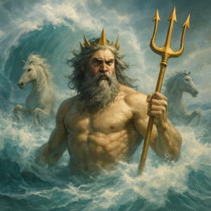 Poseidon vs Netuno: O Mesmo Deus dos Mares com Nomes Diferentes?