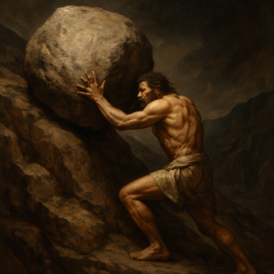 Sísifo e Sua Pedra: A História Mais Frustrante da Mitologia Grega