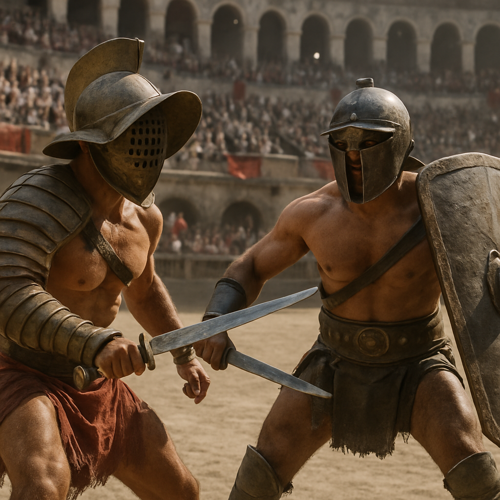 Gladiadores: Os Segredos por Trás das Batalhas Épicas do Coliseu